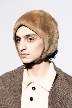 Acne Studios Sombrero de piel de cordero