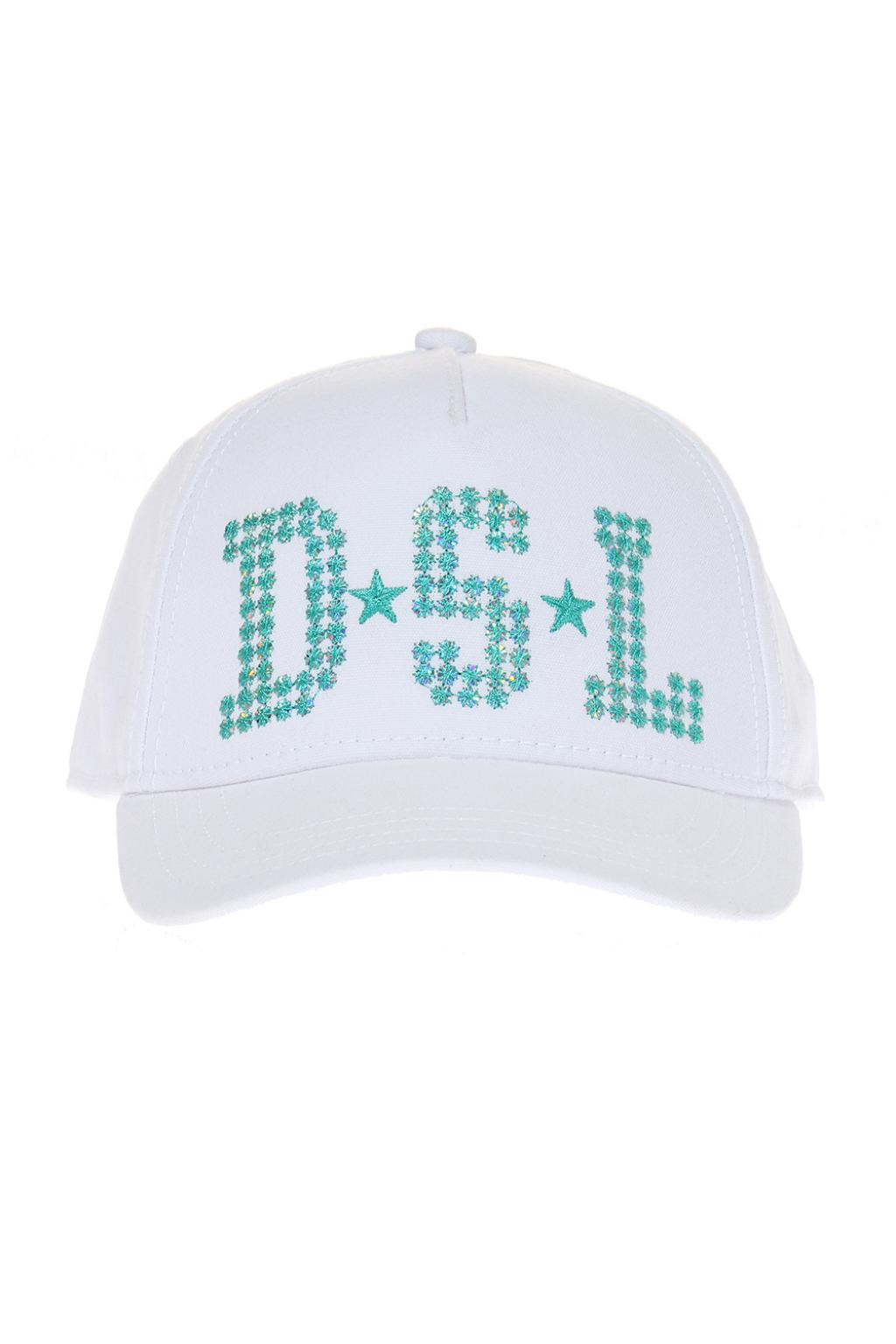 White Logo baseball cap Diesel Kids - Vitkac Germany