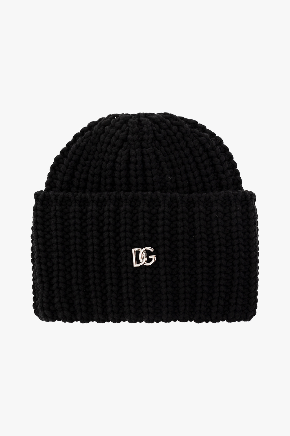 Black Beanie with logo Dolce & Gabbana - Vitkac KR