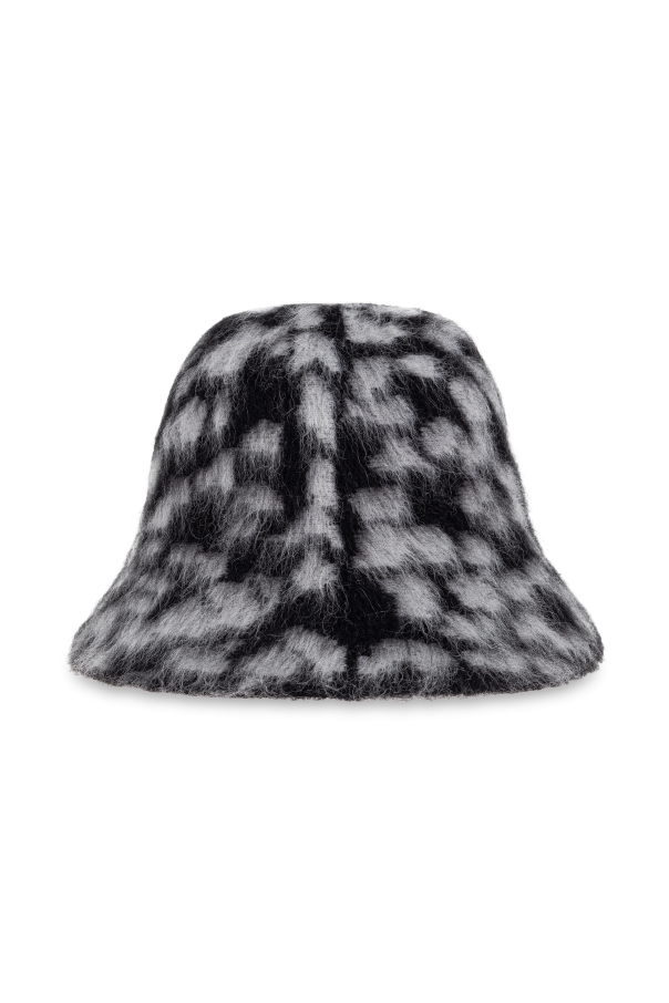 Fendi Sombrero con parche con logo