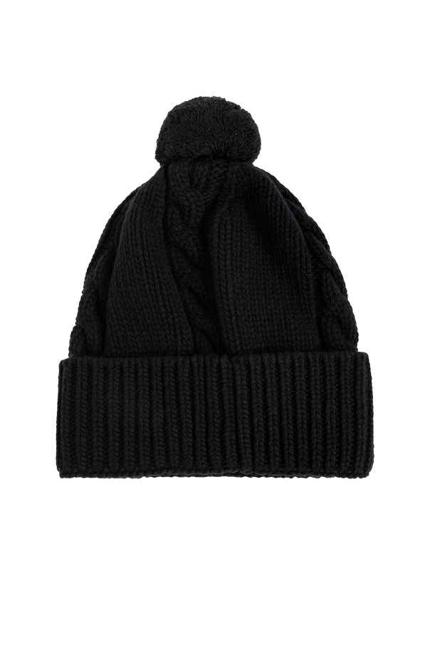Dolce & Gabbana Wool beanie with embroidered logo