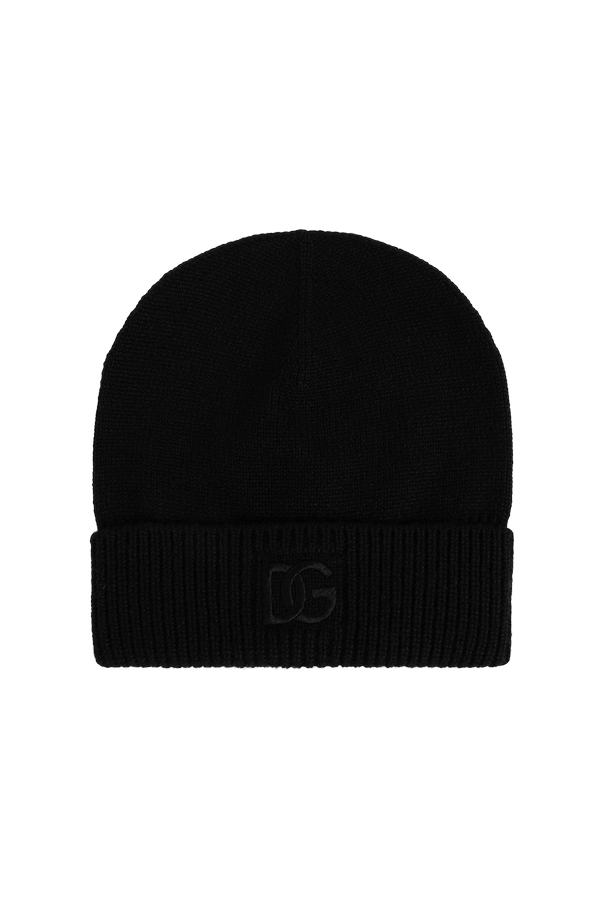 Cashmere hat with appliqué od Dolce & Gabbana