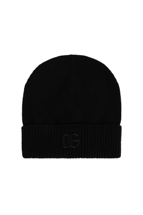 Gorro de cachemir con aplicación