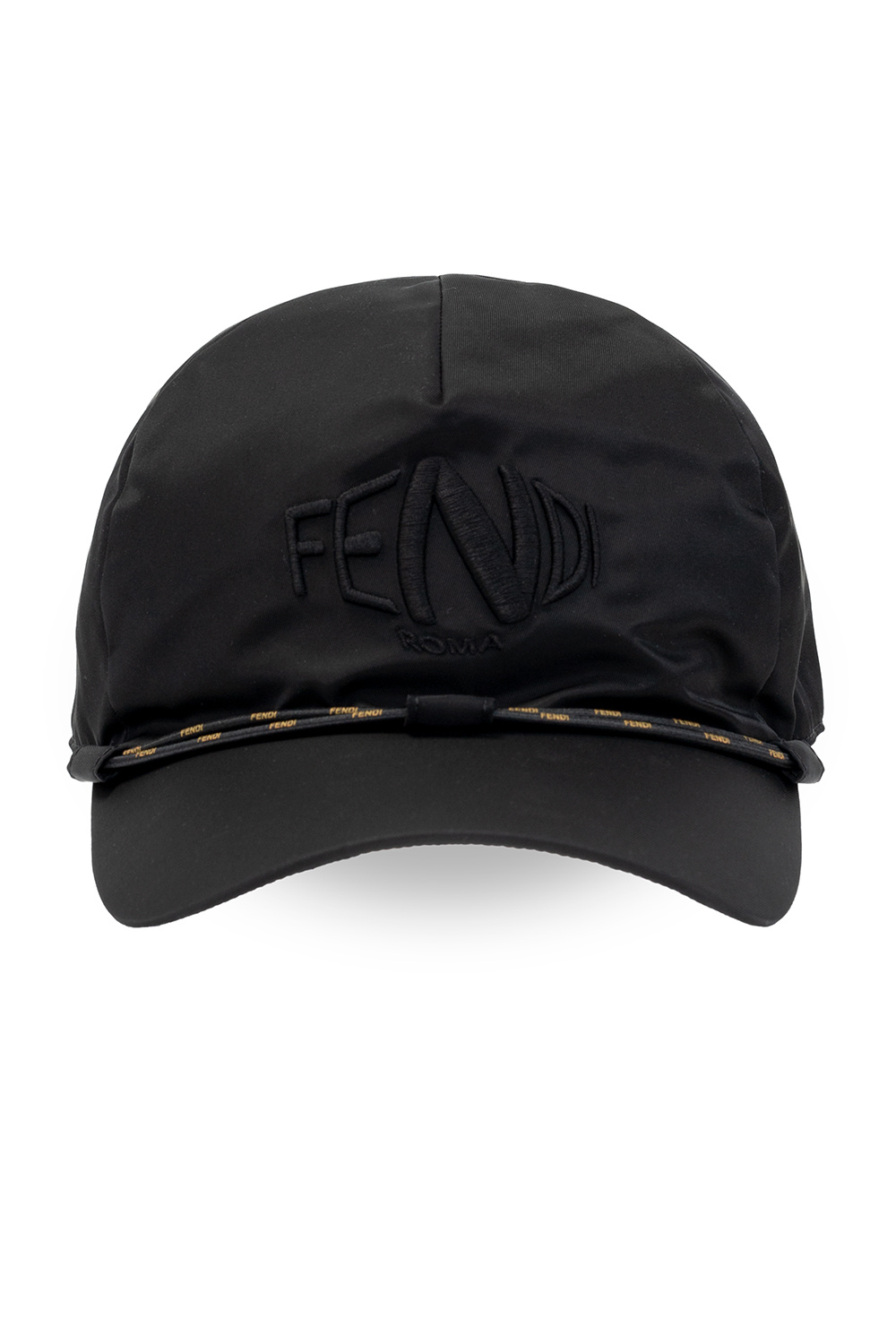 Fendi FENDI Zucca Canvas Leather Back Pack Ruck Sack Brown Black