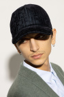 Fendi NAVY BLUE Cap with monogram