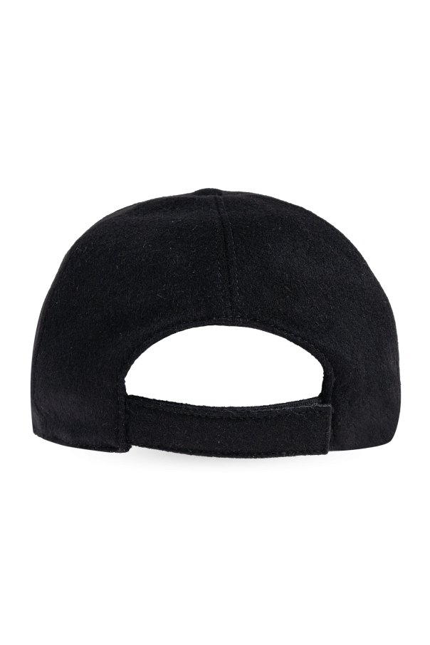 Fendi Gorra de lana con visera
