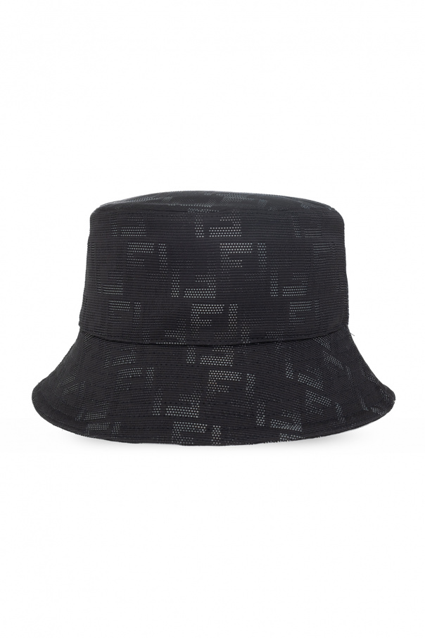 Fendi Bucket Suitcases hat with logo