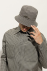 Fendi GREY Bucket hat with logo