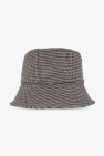 Fendi GREY Bucket hat with logo