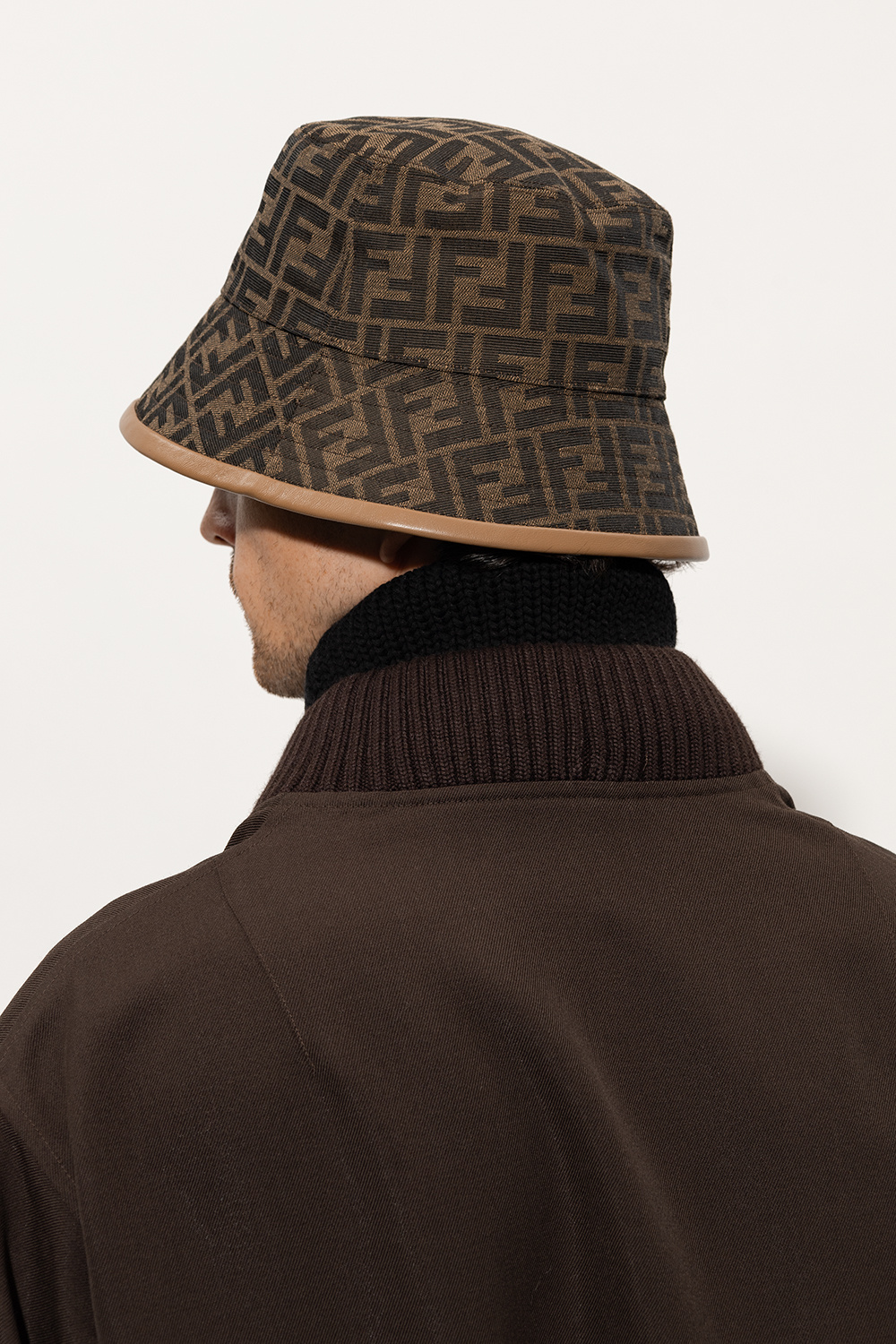 Fendi Bucket hat with monogram, Men's Accessories
