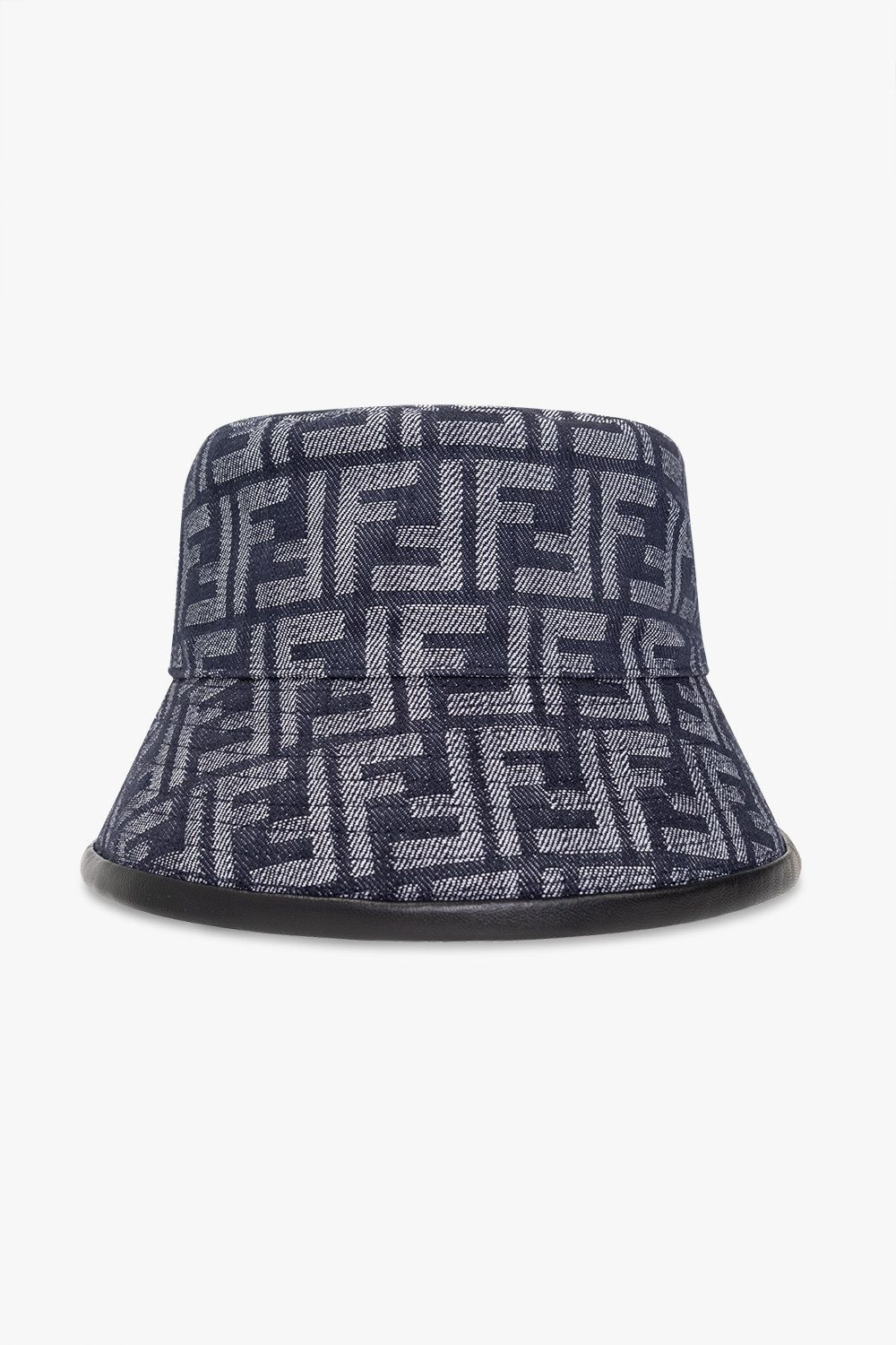 Navy blue Denim bucket hat with monogram Fendi - Vitkac TW