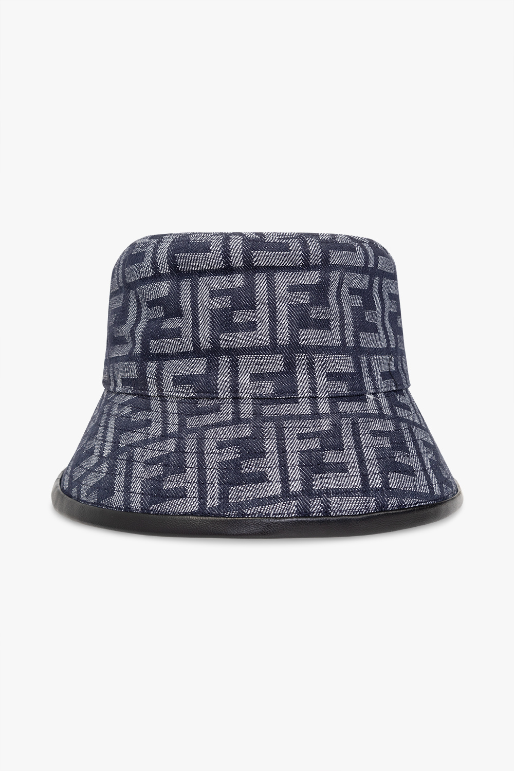 Fendi Denim bucket hat with monogram