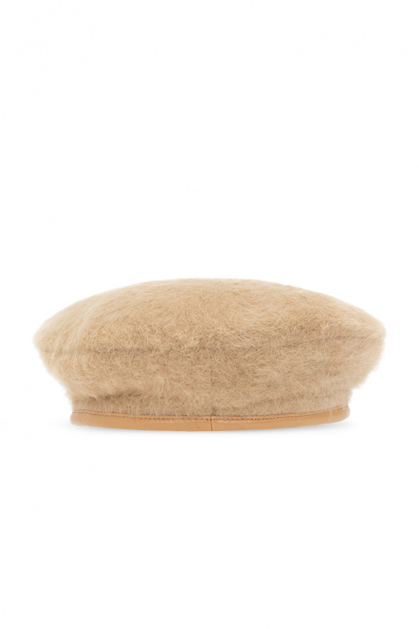 Fendi Logo-embroidered beret