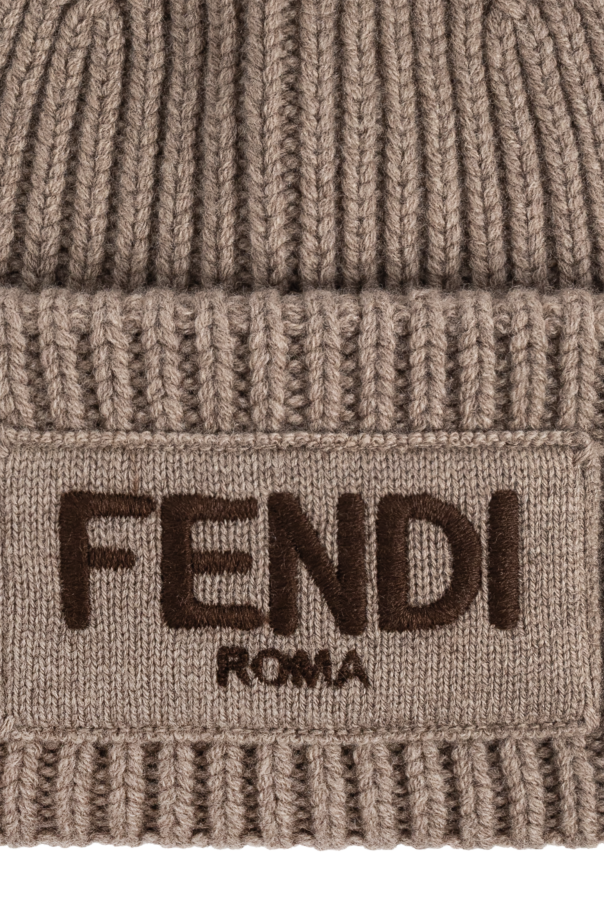 Fendi Hat with fur pompom