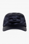 Fendi NAVY BLUE Satin baseball cap