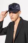 Fendi NAVY BLUE Satin baseball cap