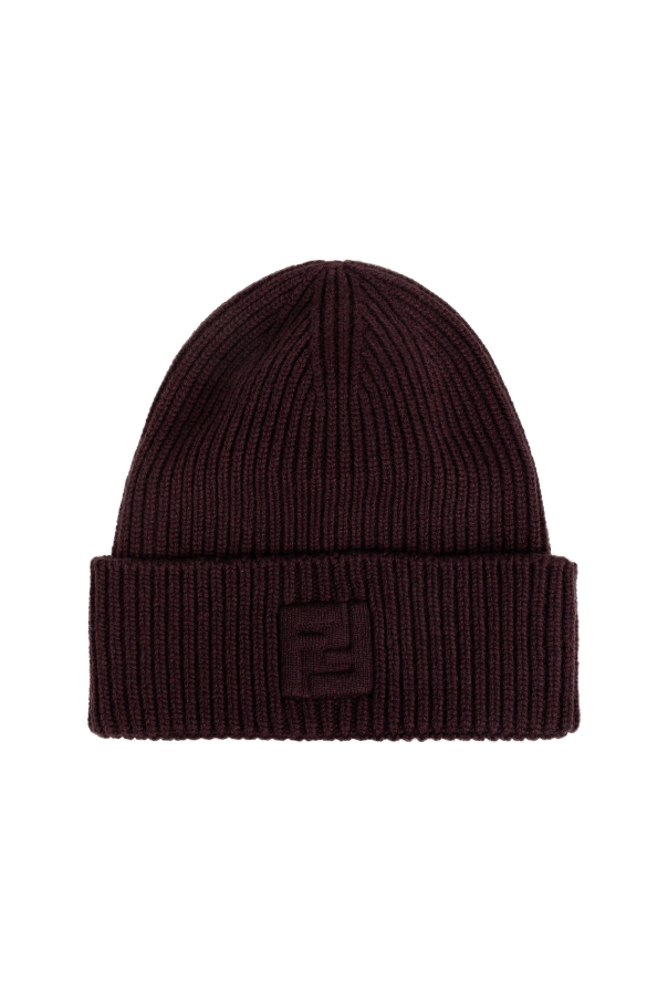 Fendi Wool hat with logo