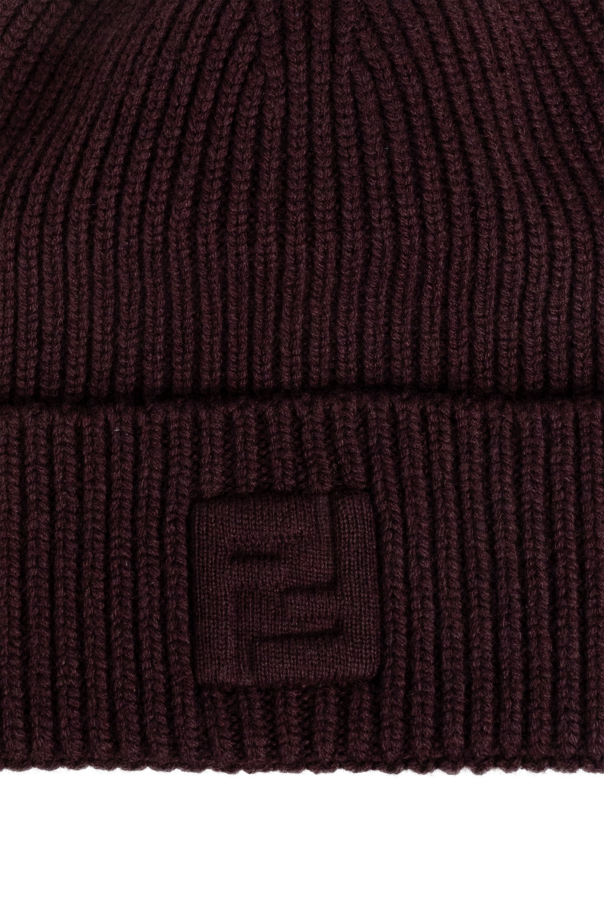 Fendi Wool hat with logo