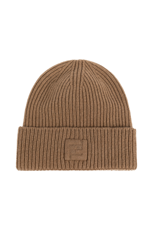 Fendi Wool hat with logo