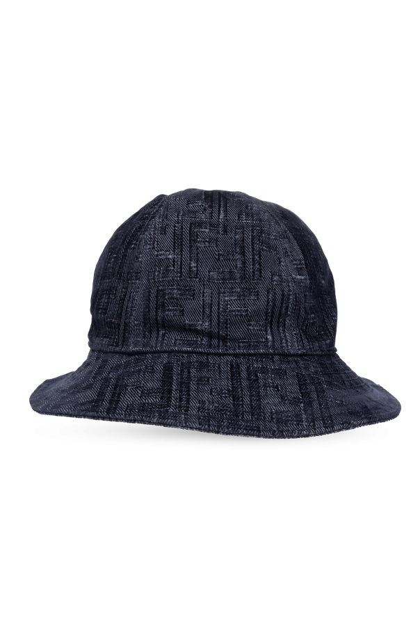 Fendi Big Logo Twill Bucket Hat