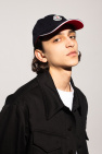 Moncler NAVY BLUE Logo-patched baseball cap