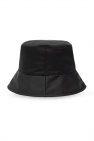 Moncler BLACK Hat with logo