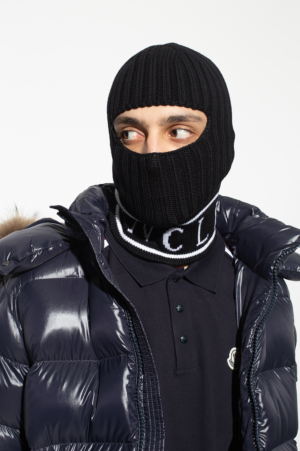 Moncler Balaclava with logo