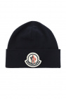 Moncler NAVY BLUE Hat with logo