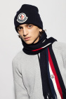 Moncler NAVY BLUE Hat with logo