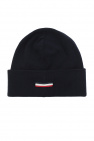Moncler NAVY BLUE Hat with logo