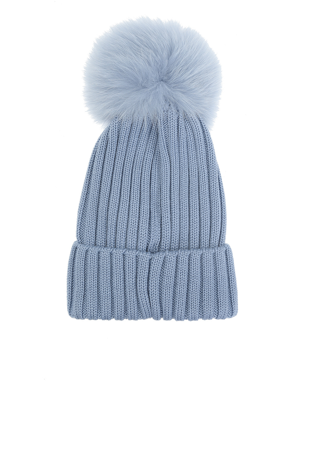 light blue moncler hat