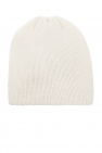 Moncler Grenoble WHITE Wool hat with logo
