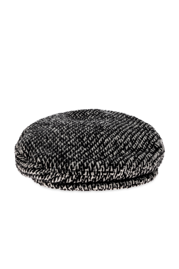 Wool Herringbone Flat Cap od Dolce & Gabbana