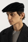 Dolce & Gabbana BLACK Velvet flat cap