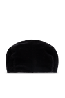 Dolce & Gabbana BLACK Velvet flat cap