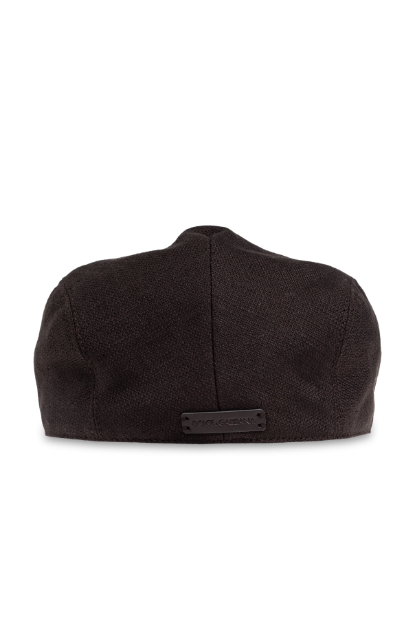 Dolce & Gabbana Boina con parche de logo