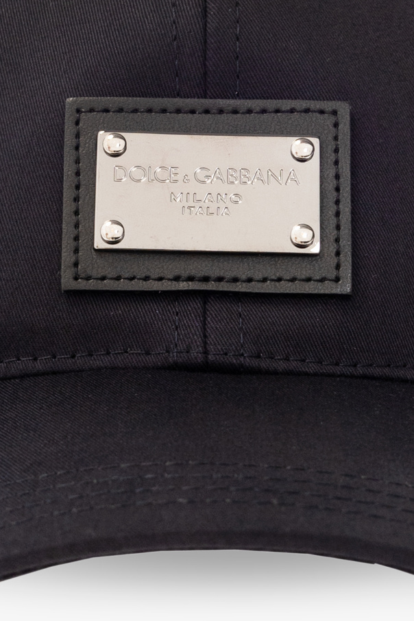 Dolce & Gabbana Kids logo long-sleeve top Baseball cap