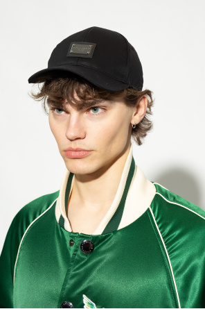 Baseball cap od Dolce & Gabbana logo patch zipped hoodie