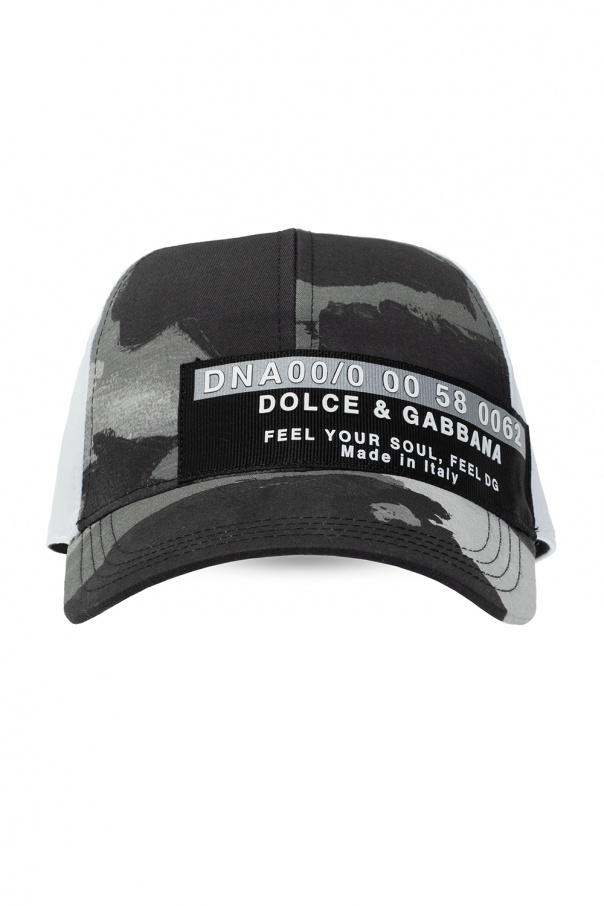 Dolce & Gabbana Patterned baseball cap