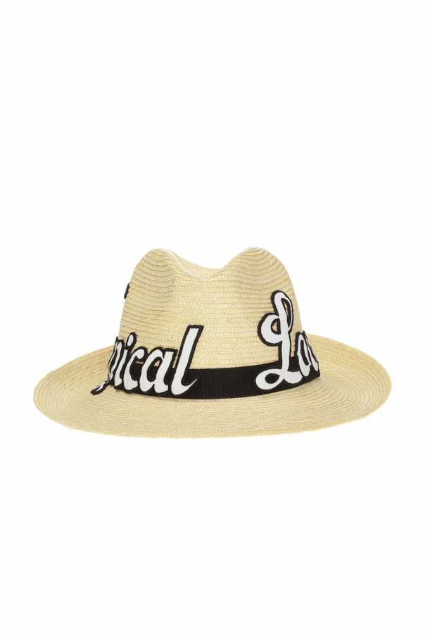 dolce and gabbana straw hat