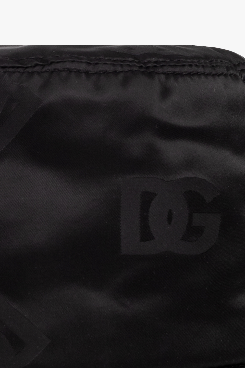 Dolce & Gabbana Diesel leather baseball cap Schwarz