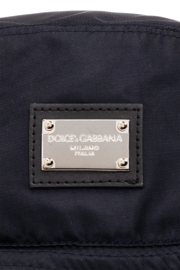Dolce & Gabbana Vestit Llarg 738664 Kapelusz z logo