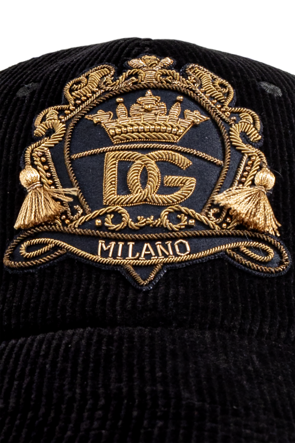 Dolce & Gabbana Corduroy baseball cap