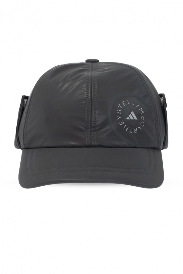 Black Beanie with logo ADIDAS by Stella McCartney - Vitkac Canada