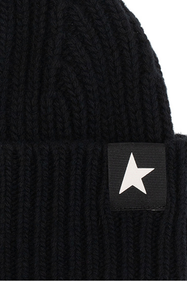 Golden Goose Wool hat with logo