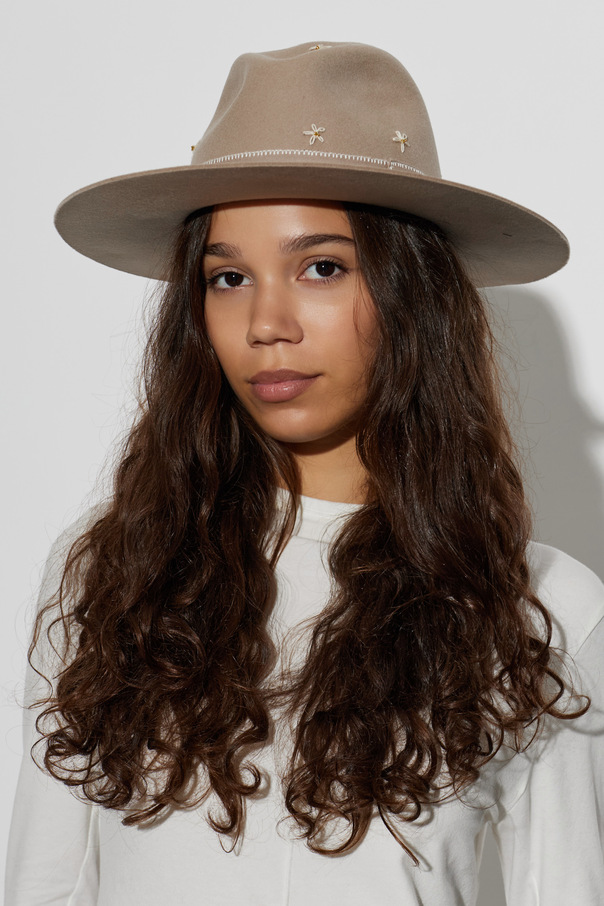 Golden Goose Wool Felt Wide-Brim Hat