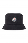 Moncler Bucket PINK hat with logo