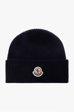 Wool beanie with logo od Moncler