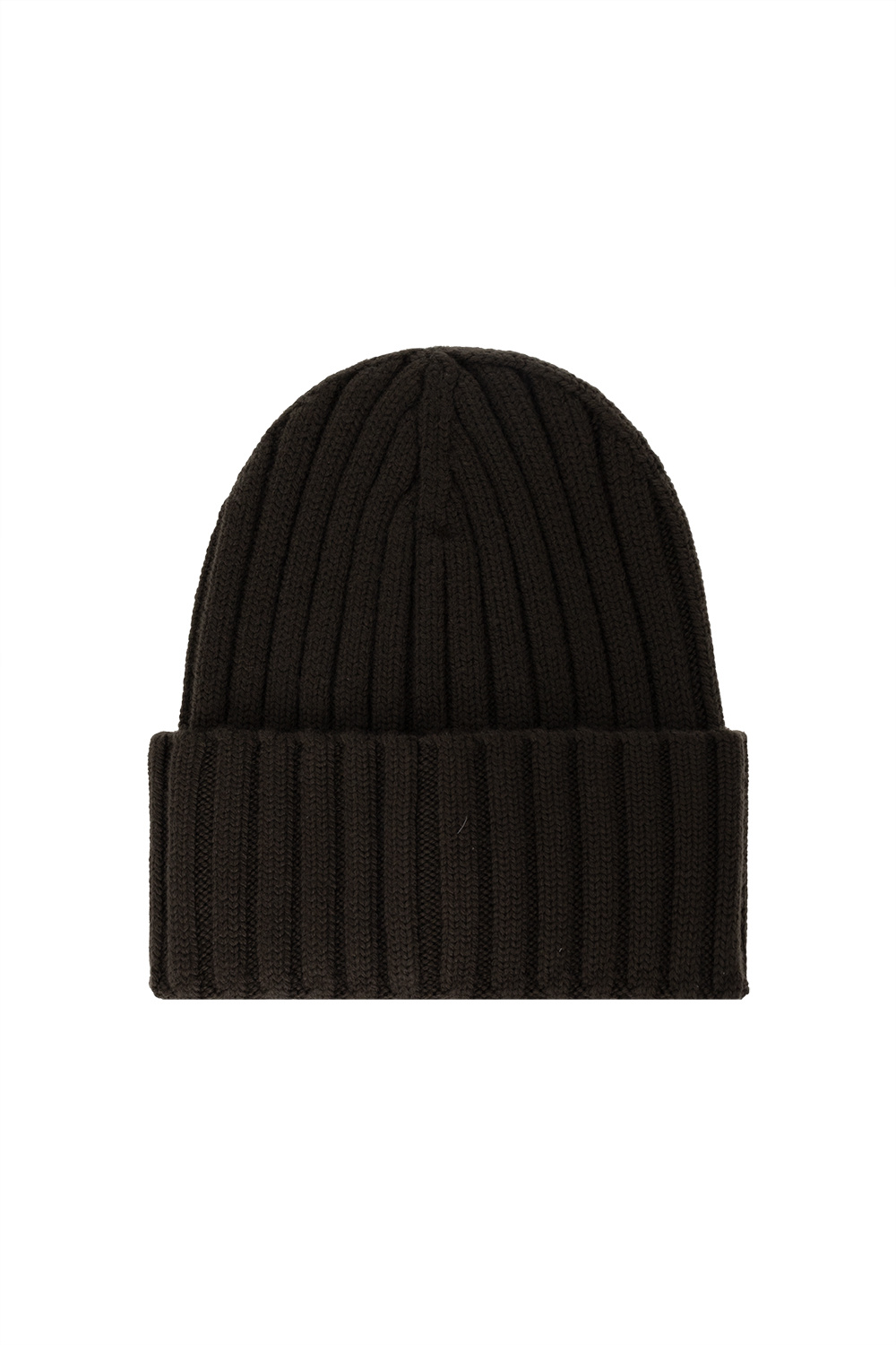 Moncler prada black textured hat