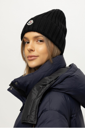 Beanie with logo od Moncler